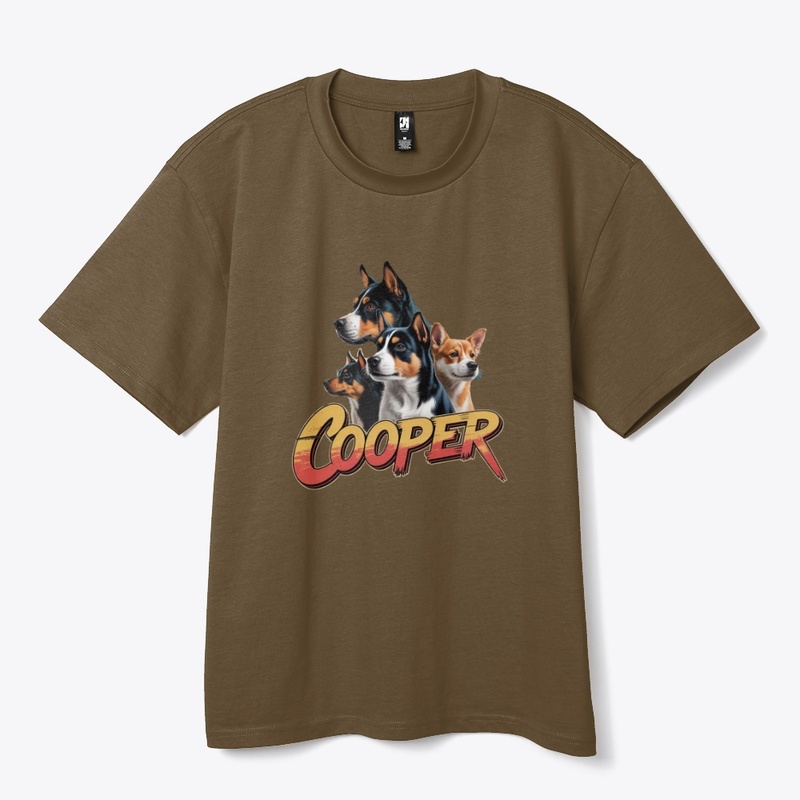 Cooper Dog Gang Retro Tee