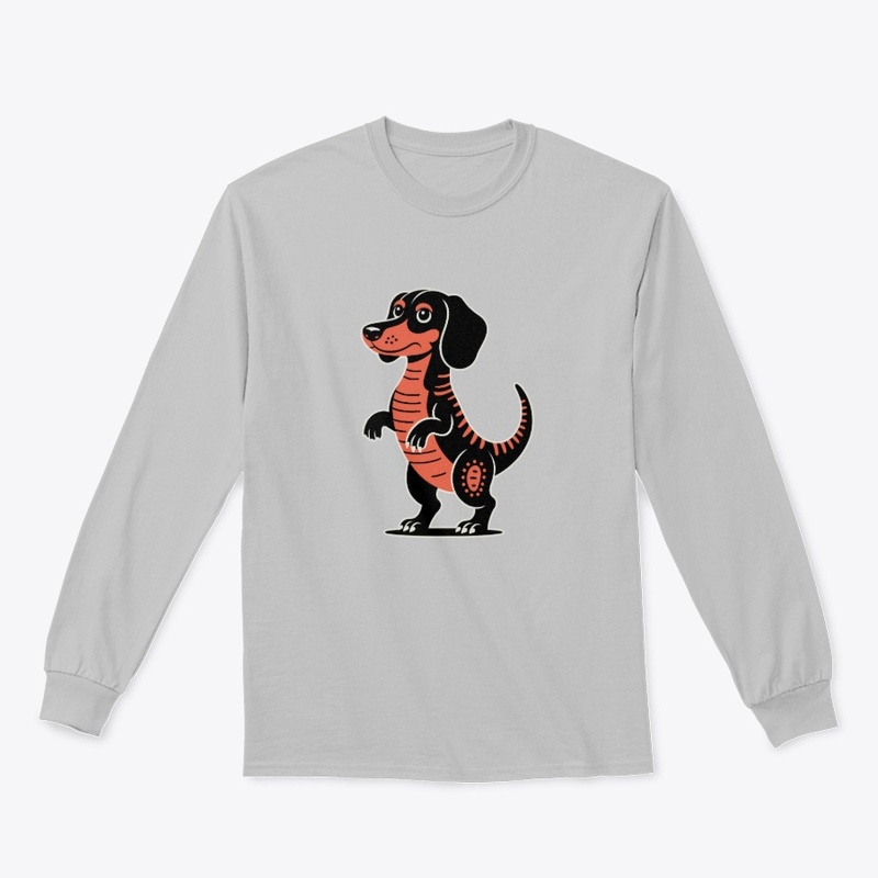 Dachshund Dinosaur Funny Dog Shirt