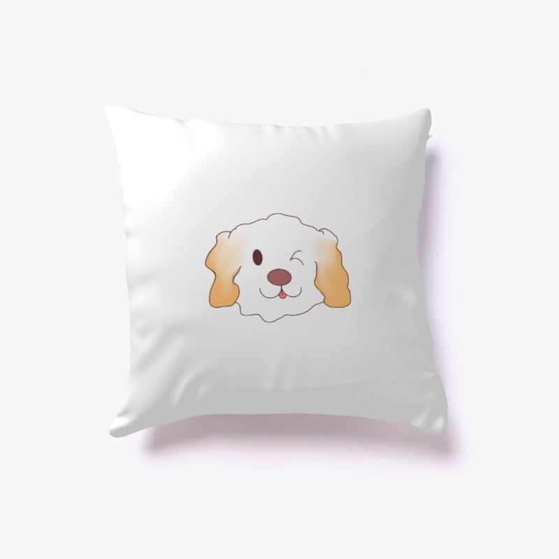 the chilling puppy