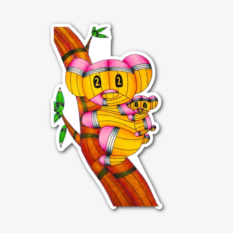 Pencil Koalas