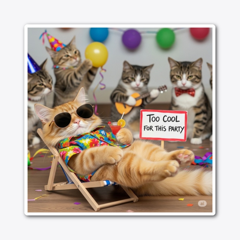 Cat relaxing 
