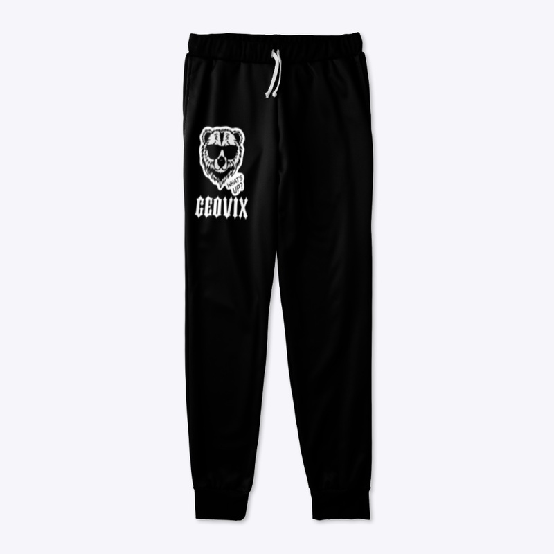 Men’s bear joggers set with hoodie 