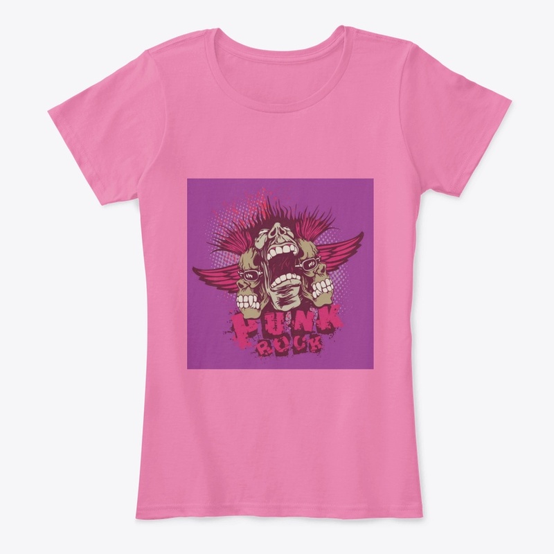 Craze Uk | Punk Rock Pink - Female Tees