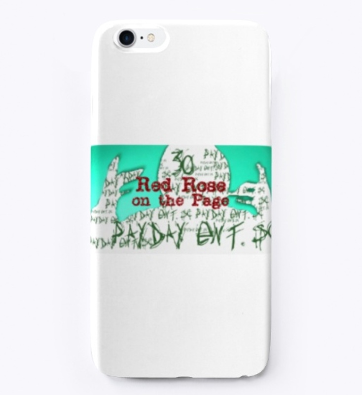 30 Red Rose on the Page  Apparel