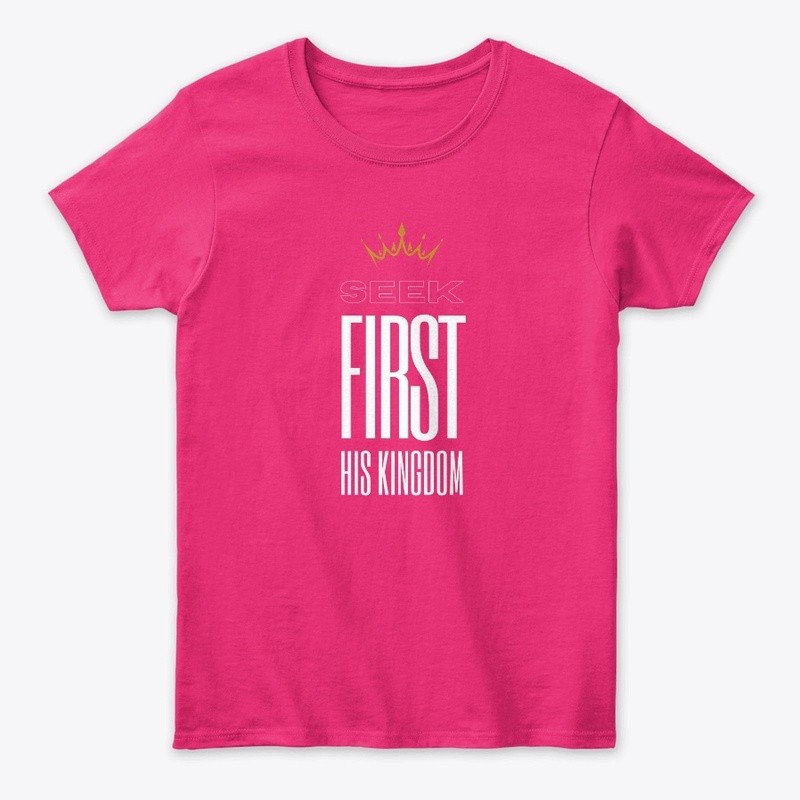 Christian T-Shirt, His Kingdom Jesus Tee