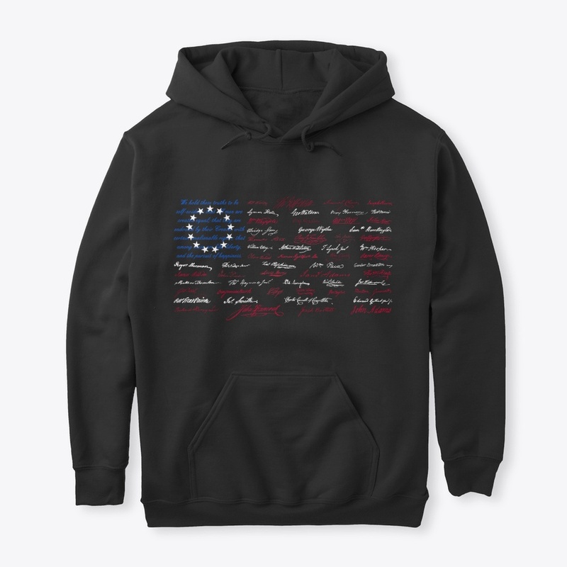 Declaration of Independence Flag