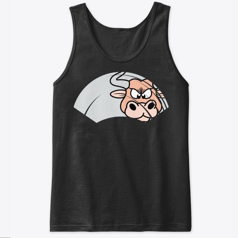 Animal bull inside