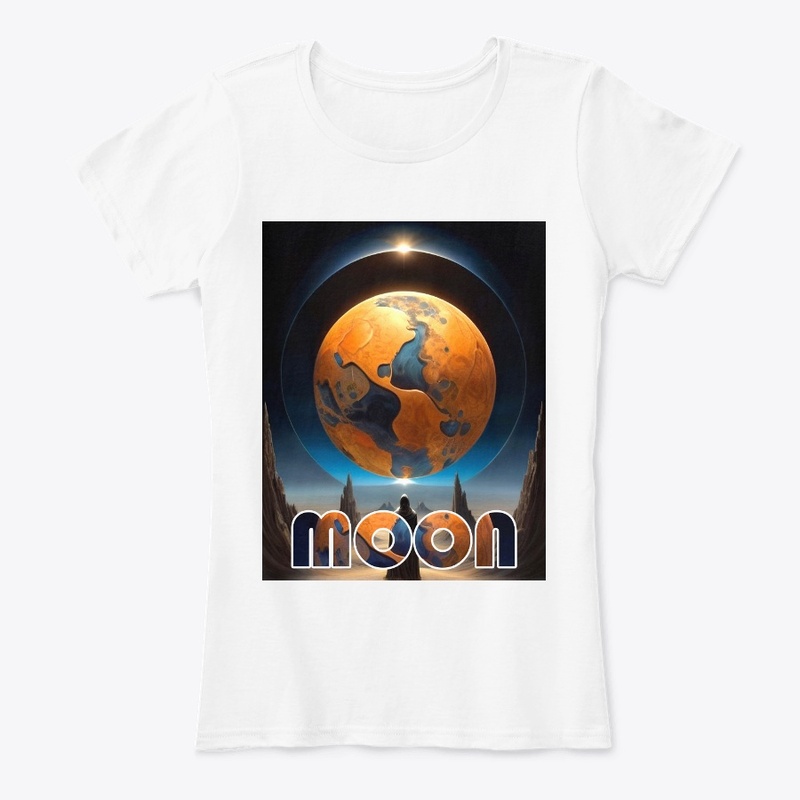 T-shirt design "Moon"