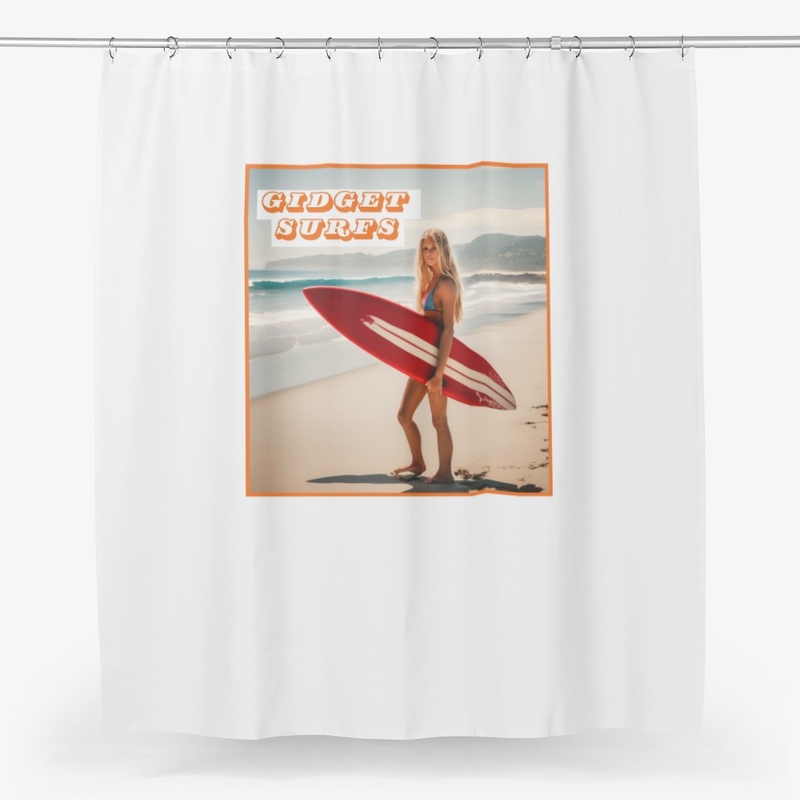 Surf Shower Curtain