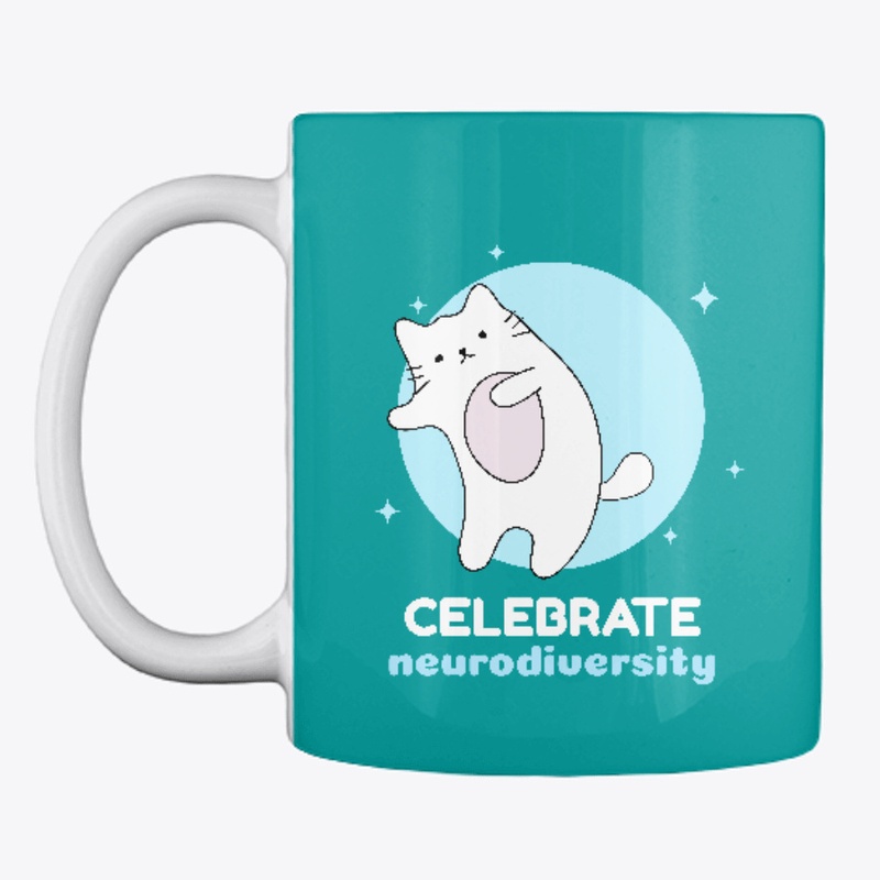 Celebrate Neurodiversity Cat