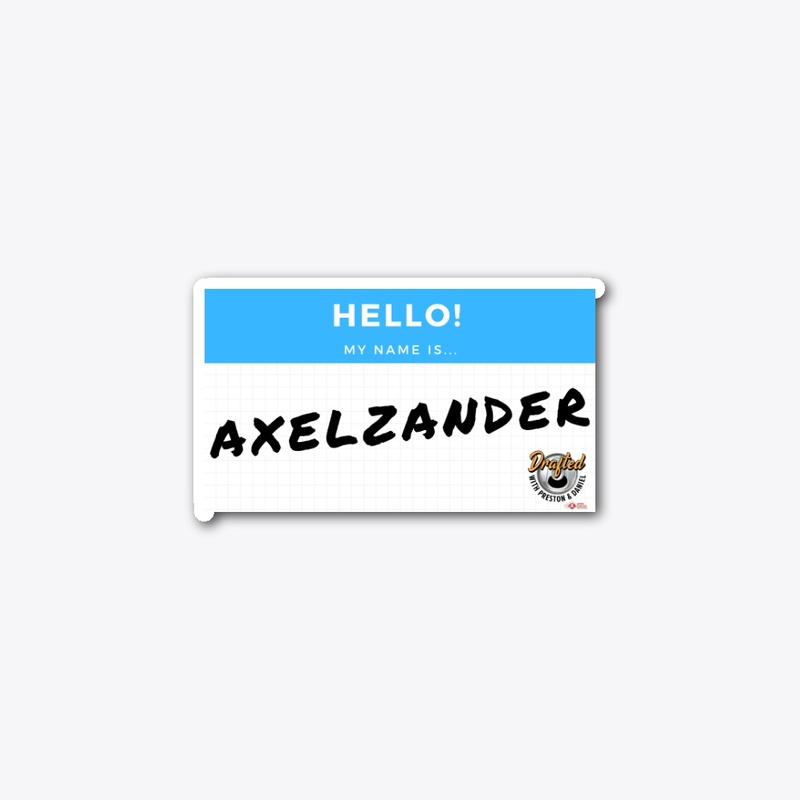 Axelzander Sticker