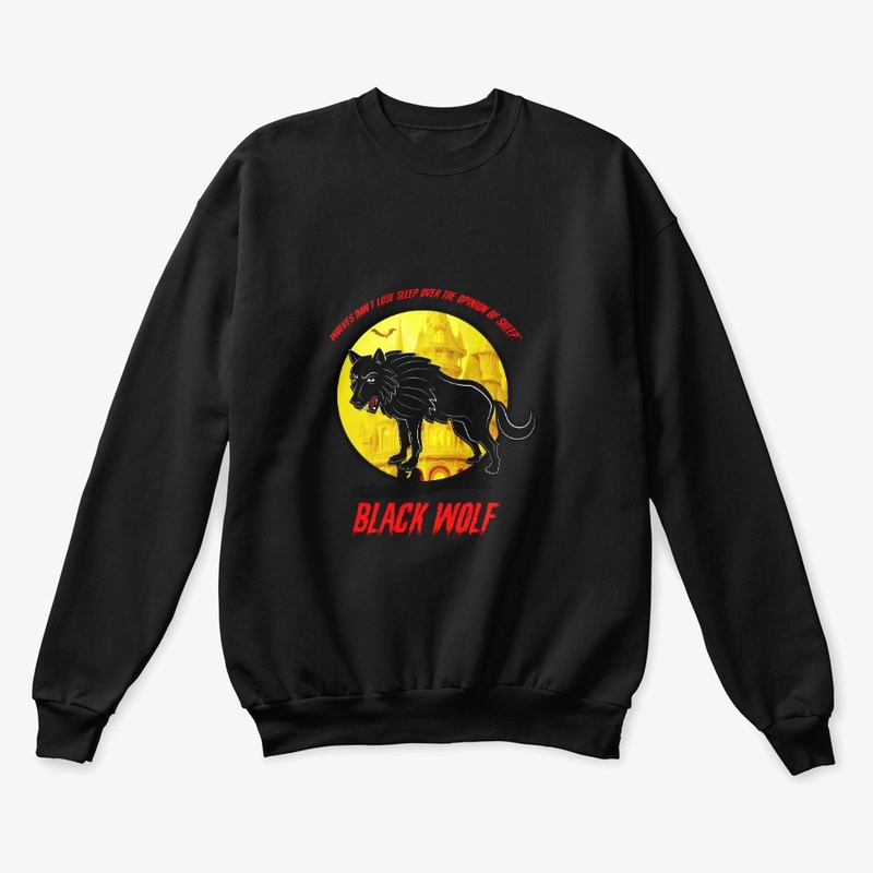 Black Fang Wolf T-Shirt