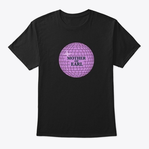 Disco Tee Black T-Shirt Front
