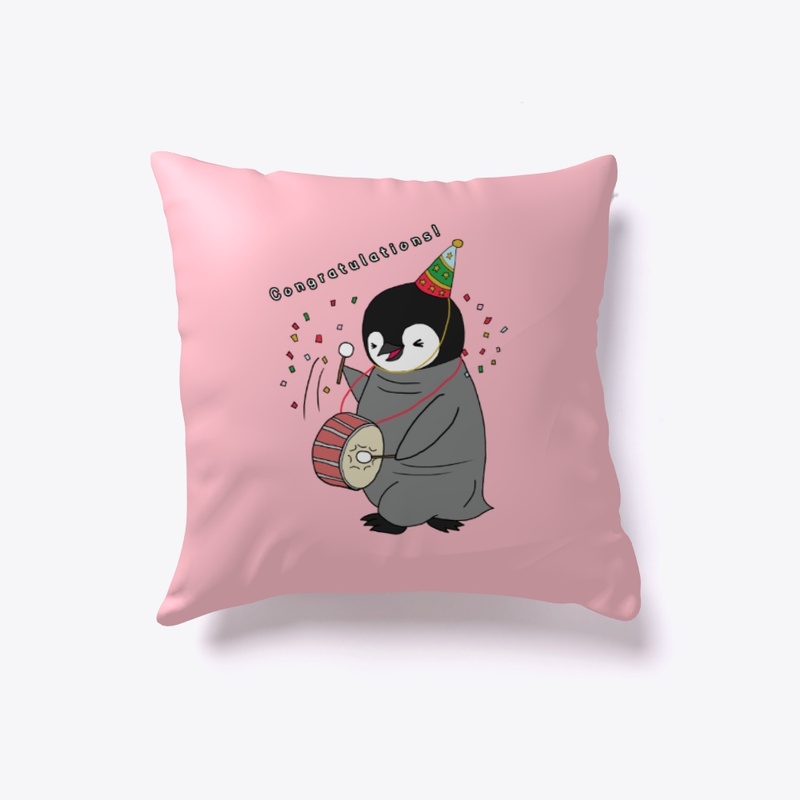 Congratulations - Cute Baby Penguin