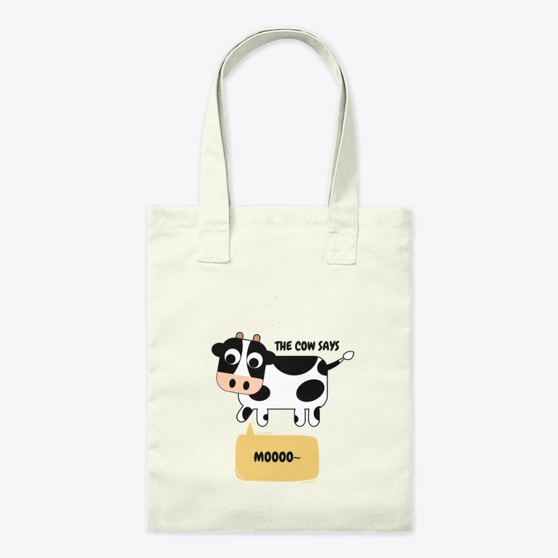 What does the cow say?