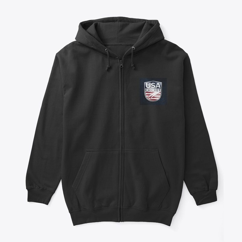 USA Cricket Hoody black for mens 