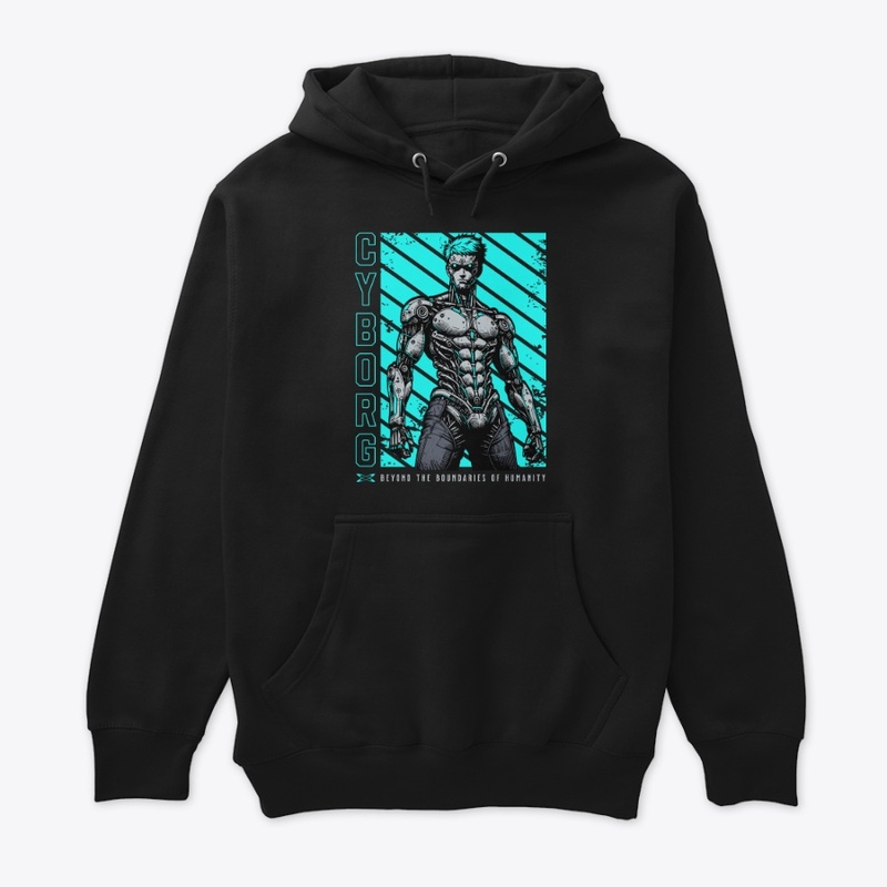 Cyborg Man of Steel Android Sci-fi Merch