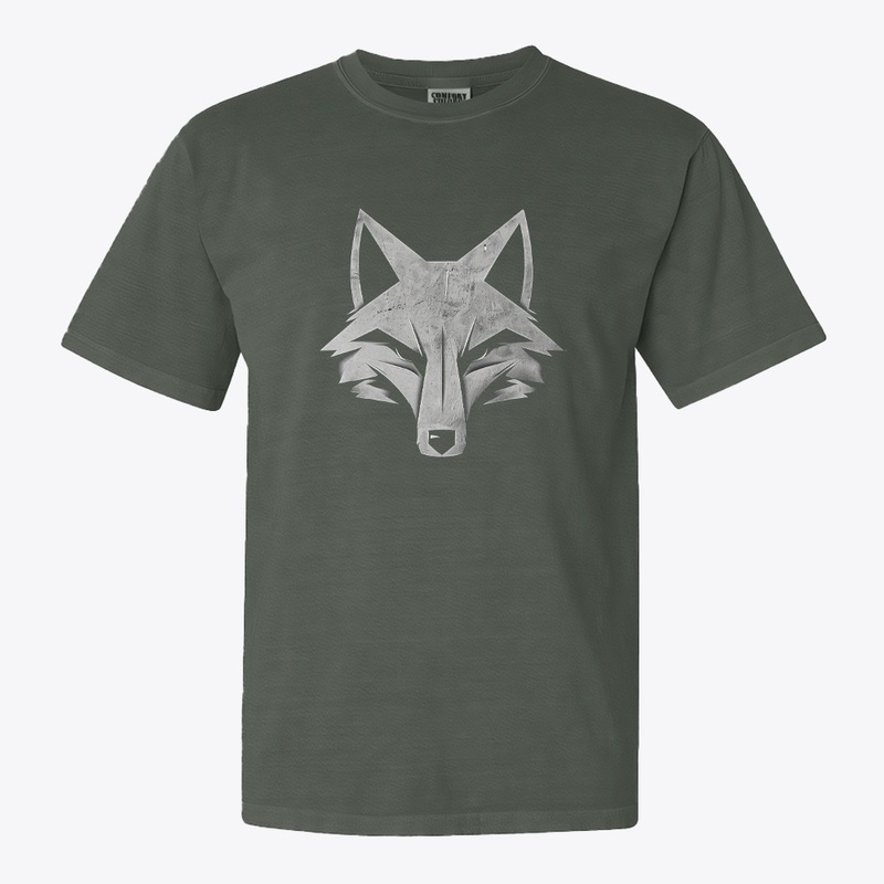 Minimalist Geometric Fox Art