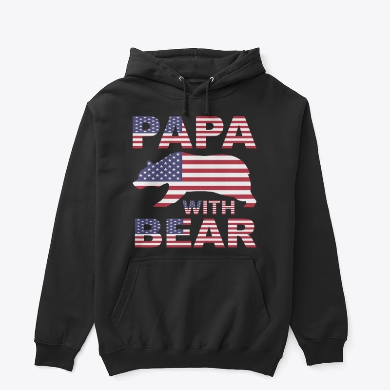 American Flag colors with words
