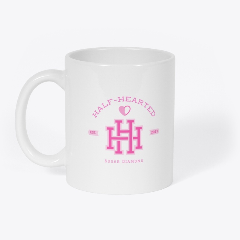 Half-Hearted Logo Mug