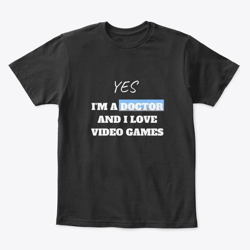 a doctor loves  video games T-shirt