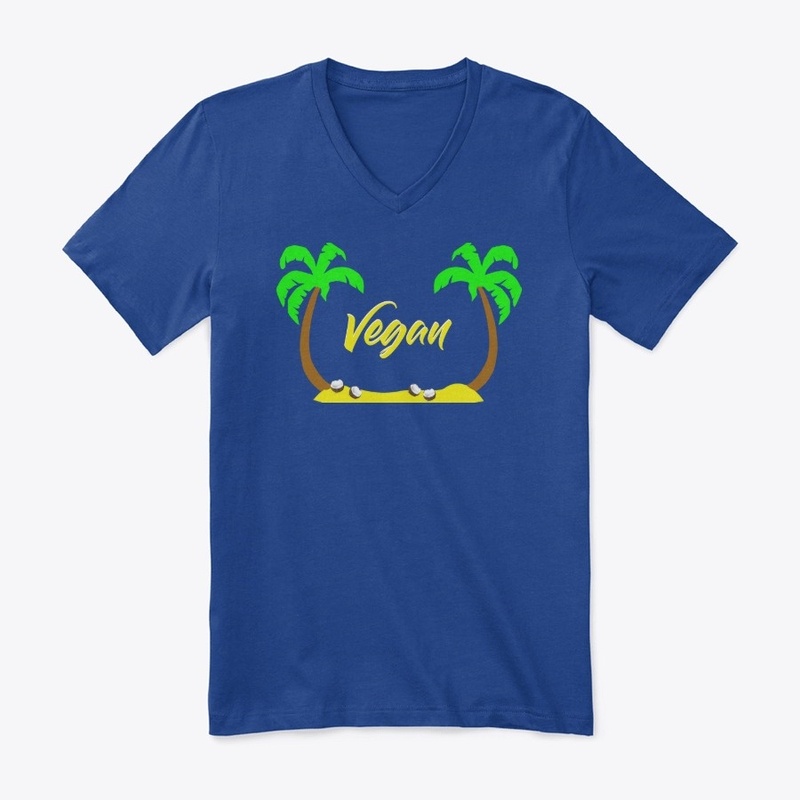 Beach Vegan Style with Coconuts