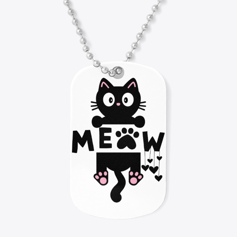 Perfect gift for cat lovers Meow Cat 