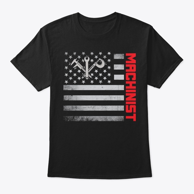 Machinist US Flag