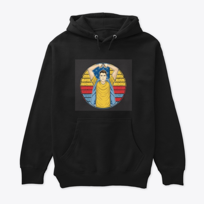 Man printed tee shirt and products 