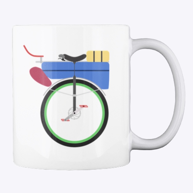 Ed Pratt's Unicycle Mug