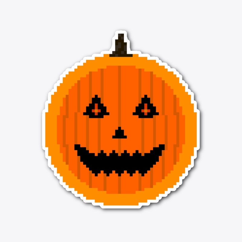 The Pixelated Pumpkin Logo Standard 
