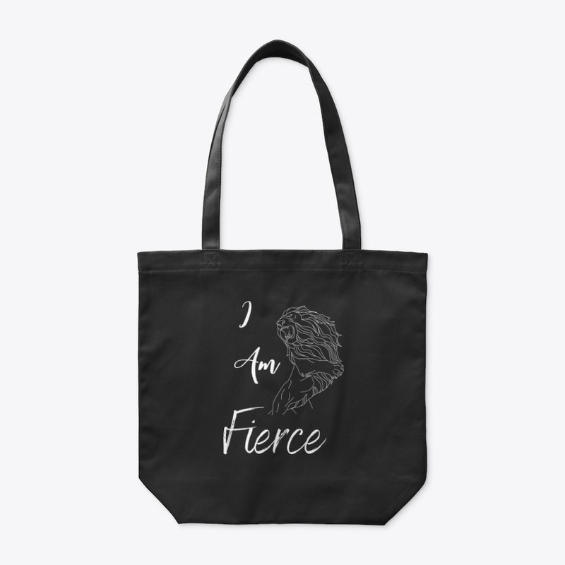 I am Fierce Lion design 