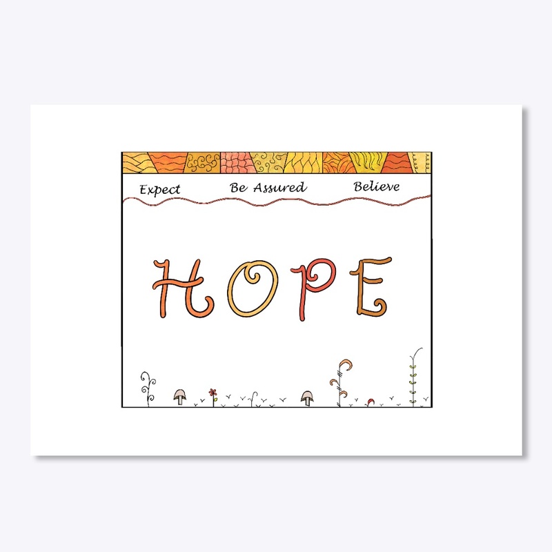 Hope Design in Oranges and Yellows 