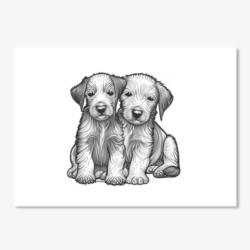 Two puppies
