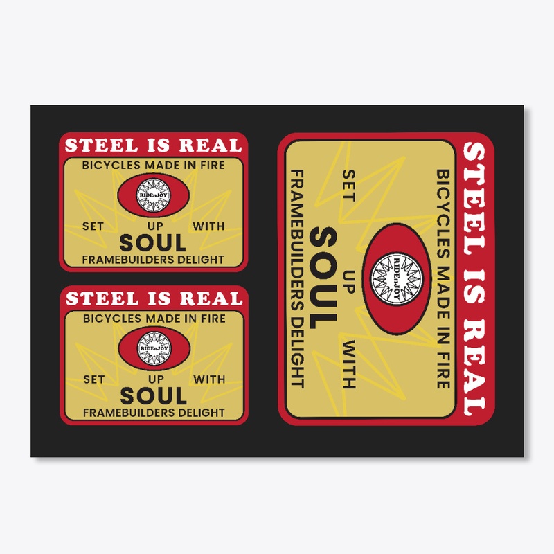 Steel Is Real C-sticker