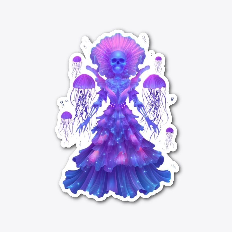 Spectral Jellyfish Goddess