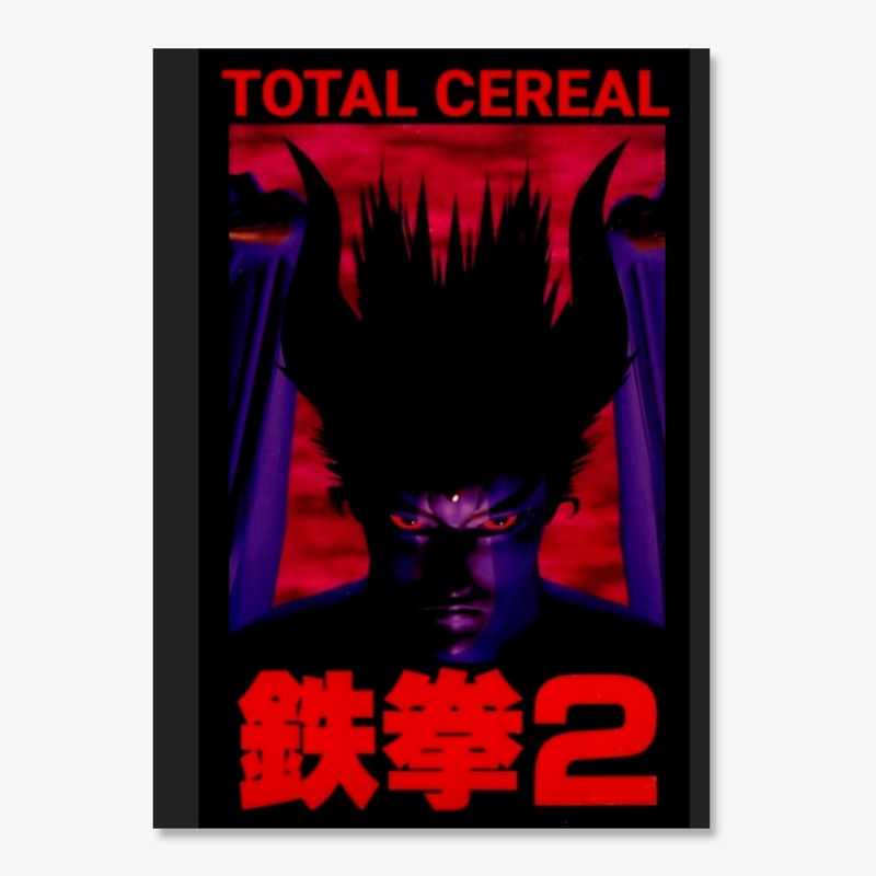TOTAL CEREAL - PURPLE DEVIL STICKER