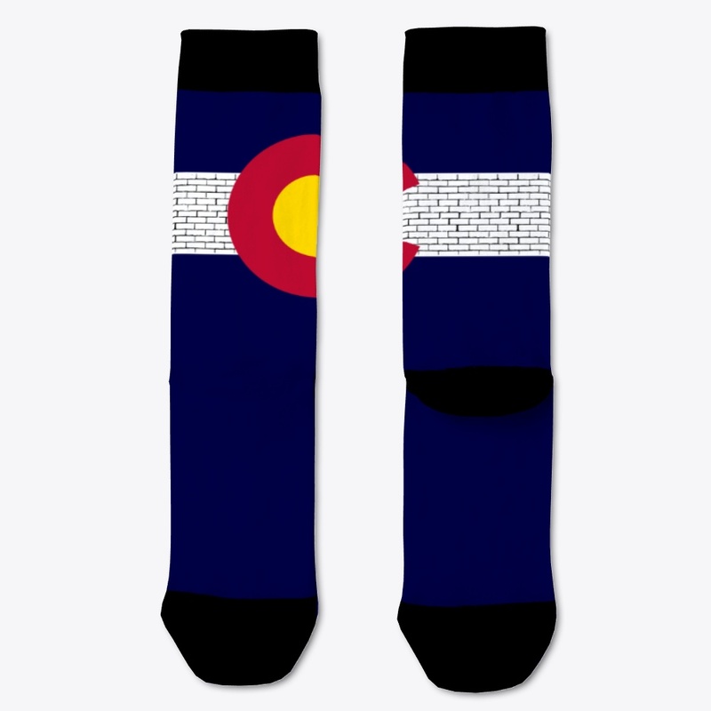 Colorado Border Wall Flag