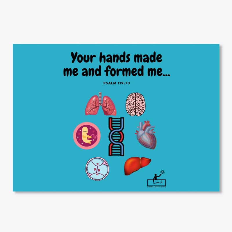 Formed by HIs Hands