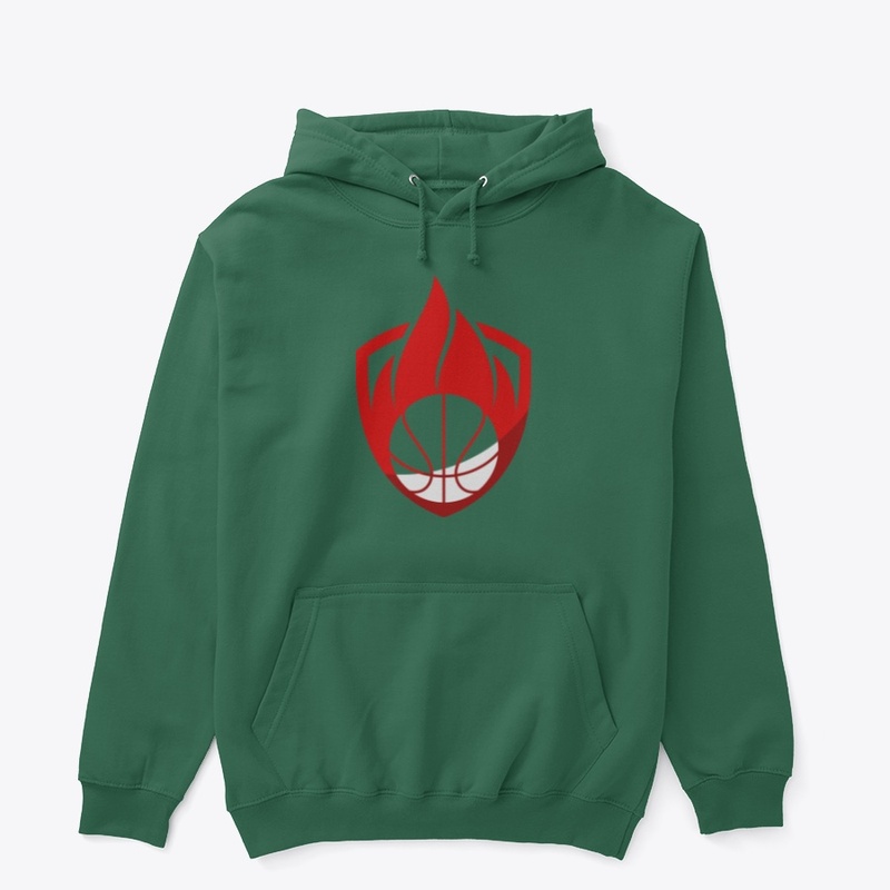 Basketball - Red Flame Logo