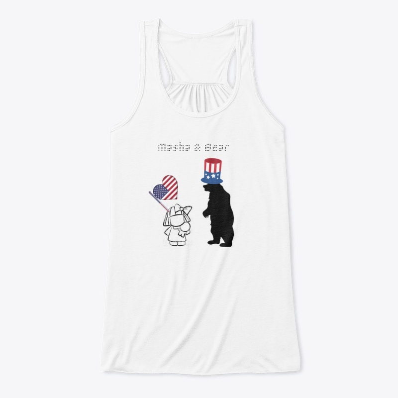 Masha & Bear Happy Independence day Tee!
