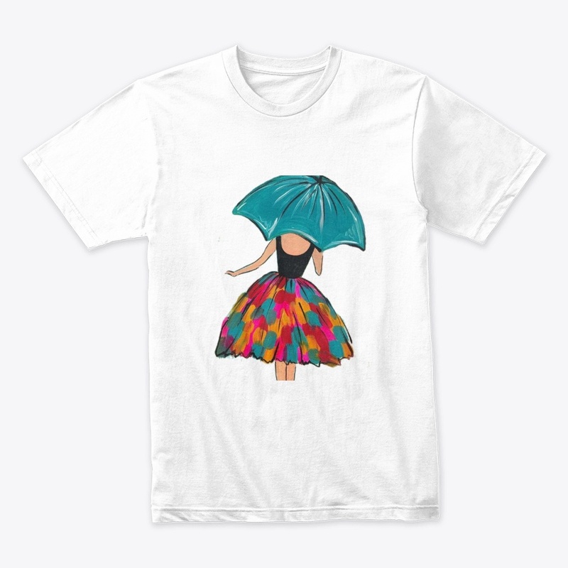 Umbrella Girl T shirt