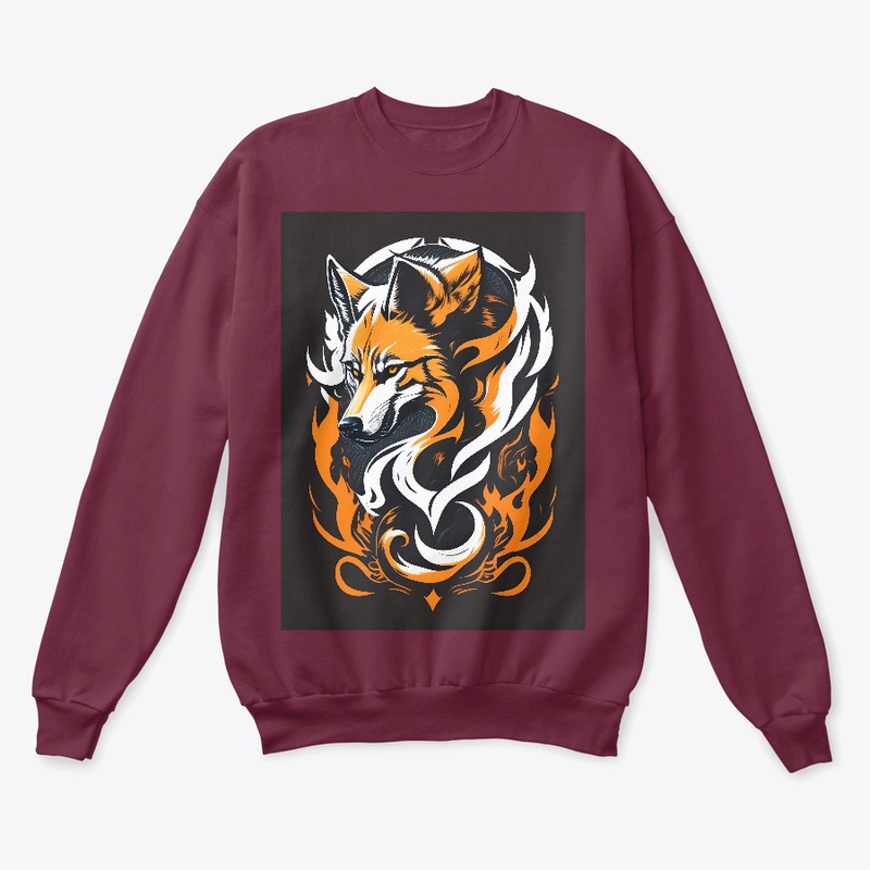 "Fox in a Spring T-Shirt" Clever