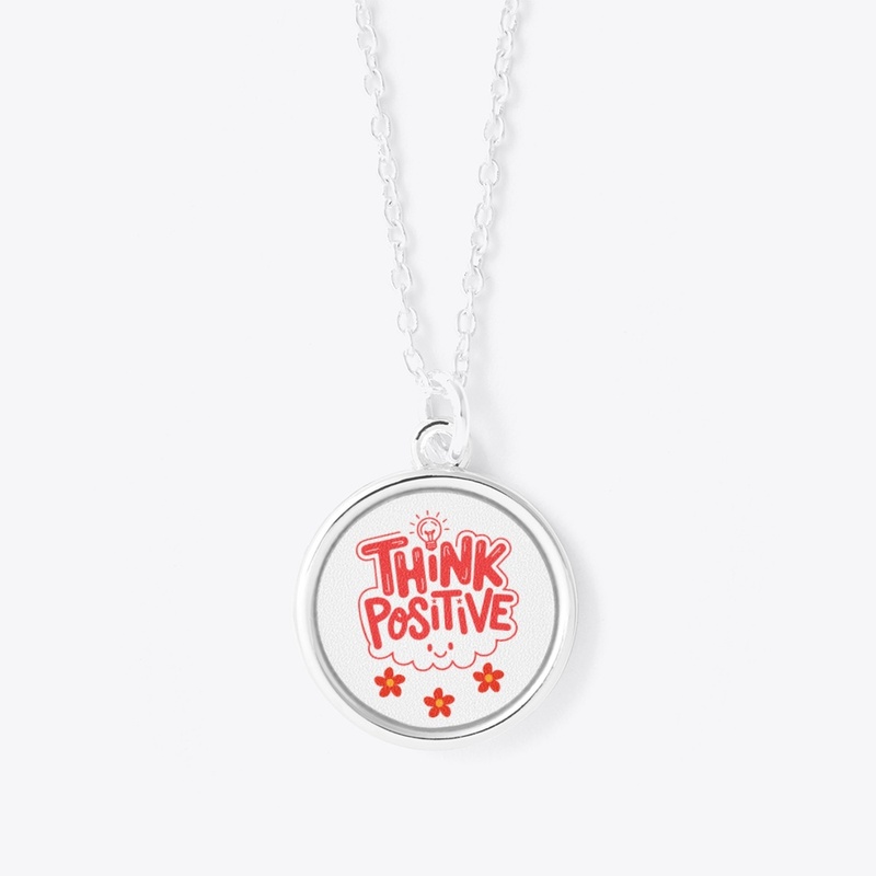 Think Positive Affirmation Artwork