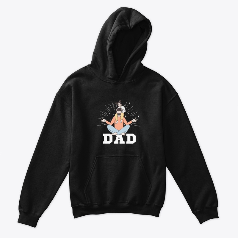 "Colorful 'DAD' Graphic Tee"