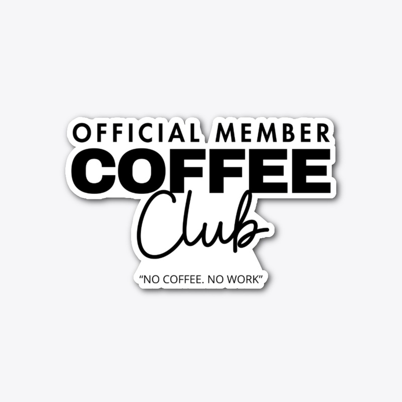 Coffee Club Official Member