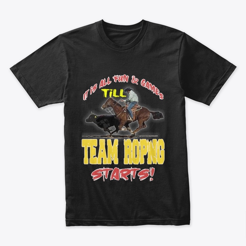 Team Roping starts T-shirt.