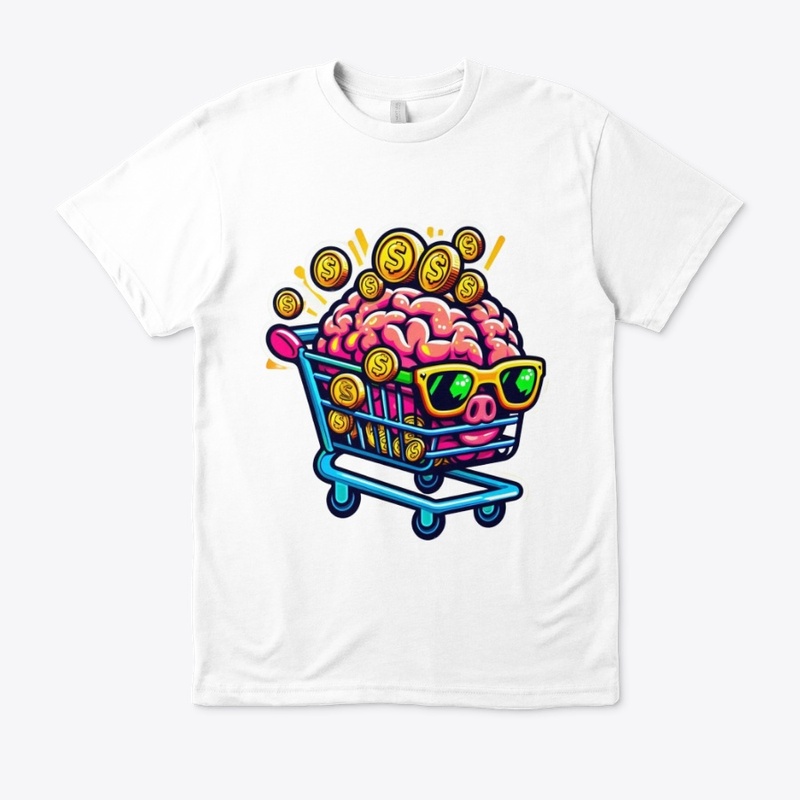 piggy bank with sunglasses