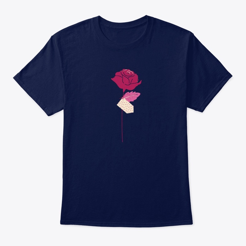 Pink Rose Printed Shirt by Kaya Nexus