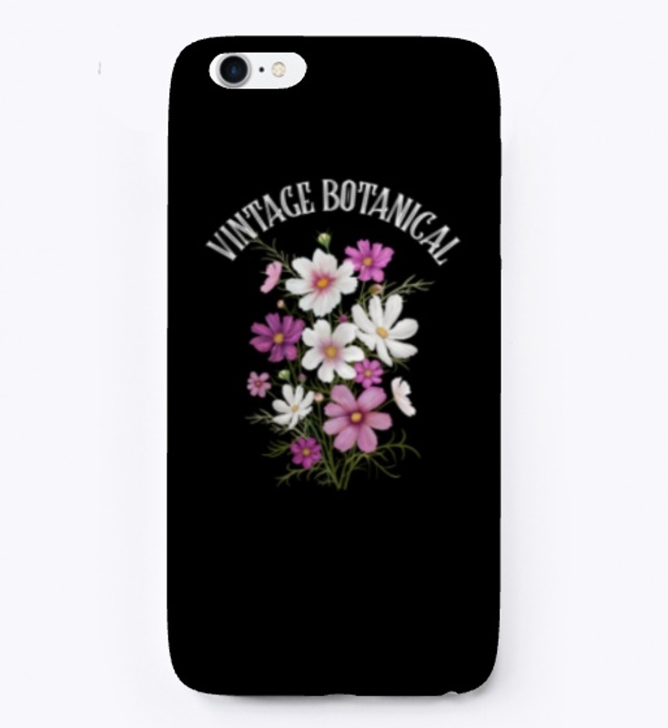 Vintage Botanical Bouquet Flowers